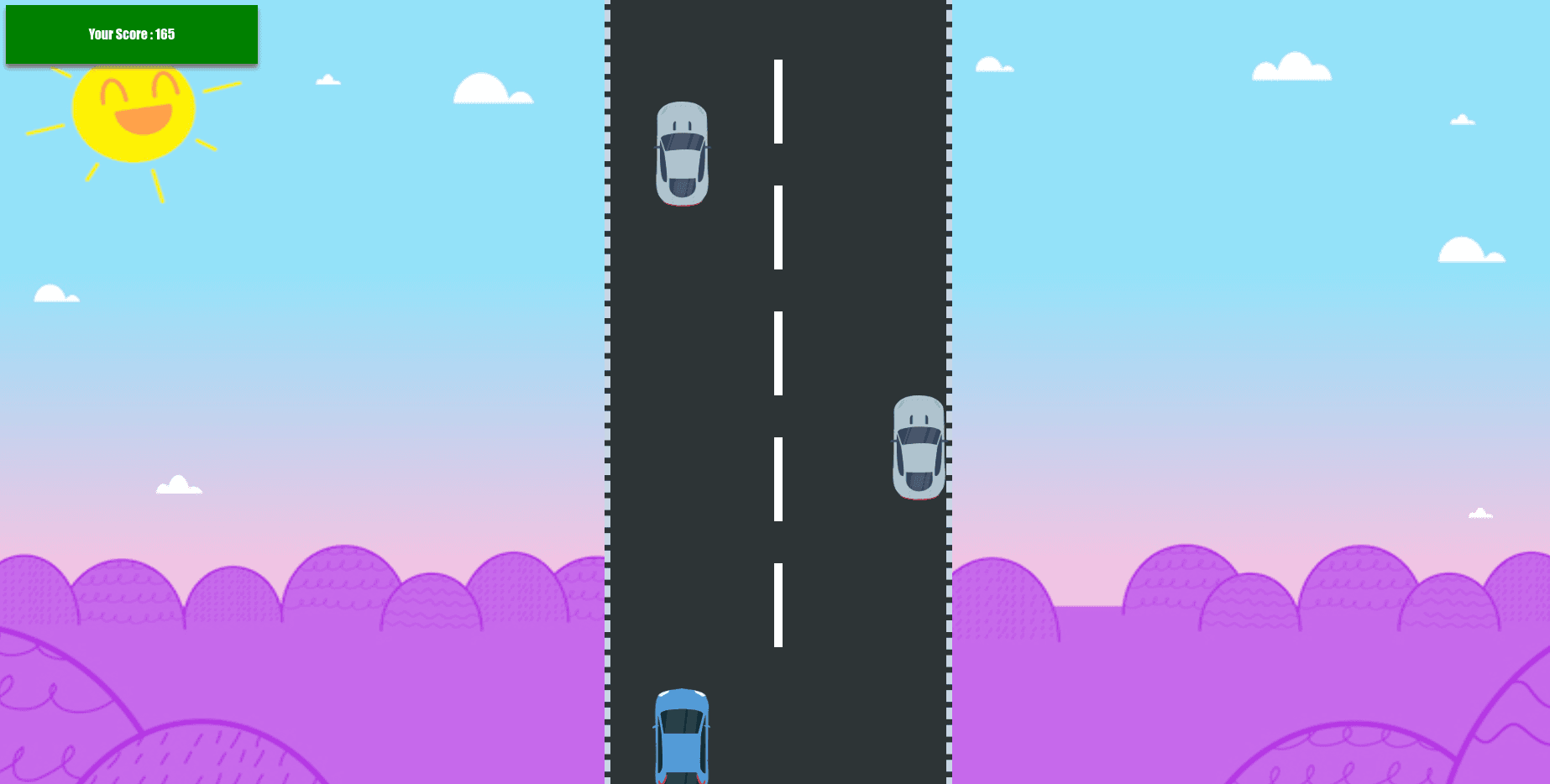 Simple Car Racing Game (Student Project)