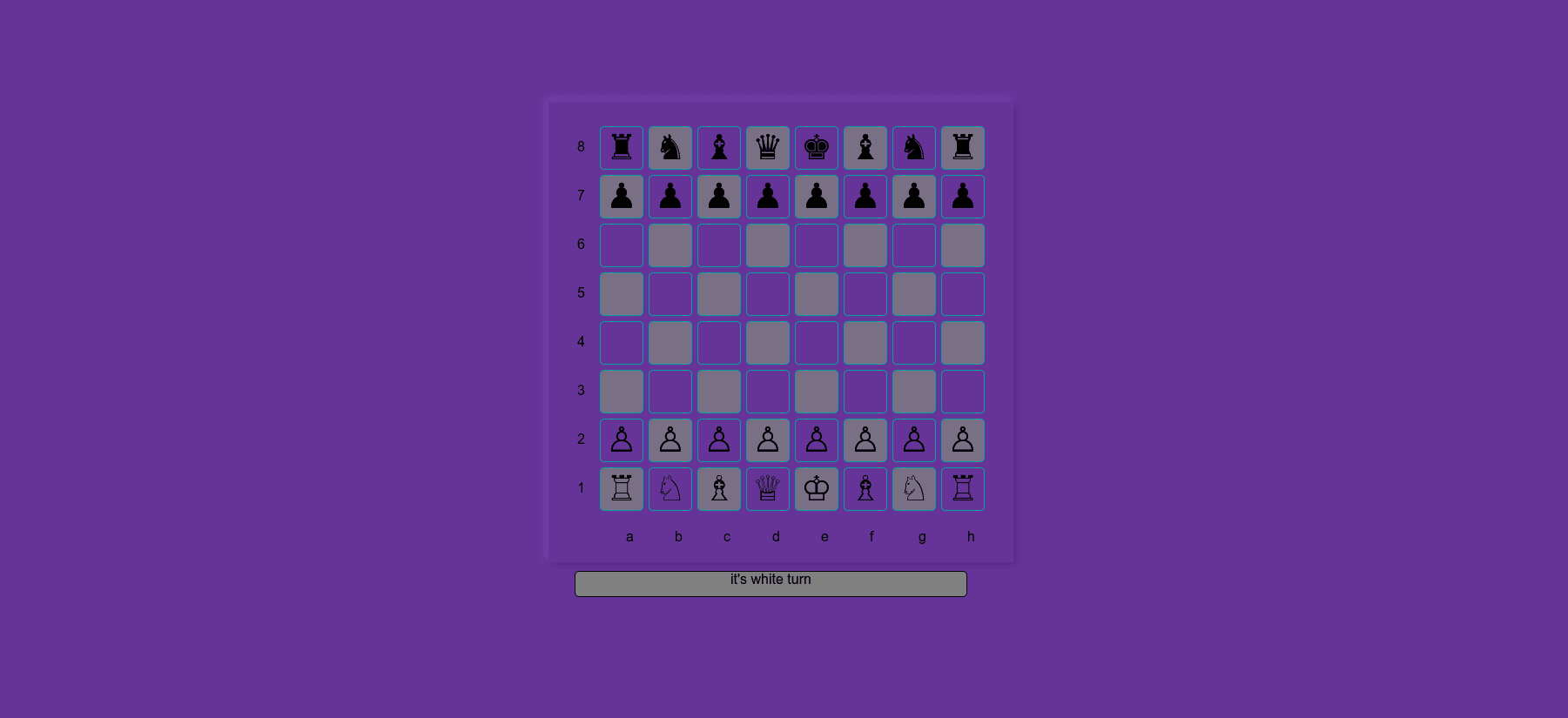 Real Time Multi-Player Chees Game