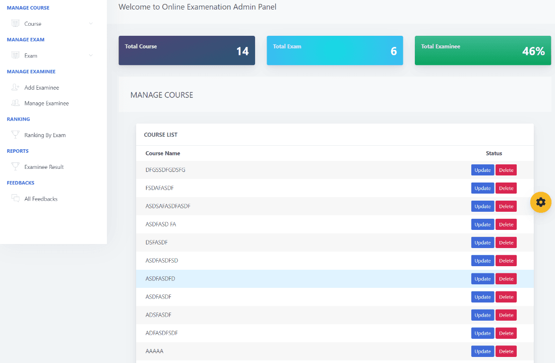 Online Examination Software